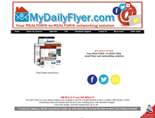 Tablet Screenshot of mydailyflyer.com